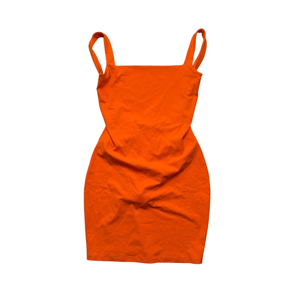 Susana Monaco Bright Orange Mini Dress